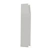 Cadre encastré - schneider - mureva styl - 2 postes - horizontal - blanc ral 9003