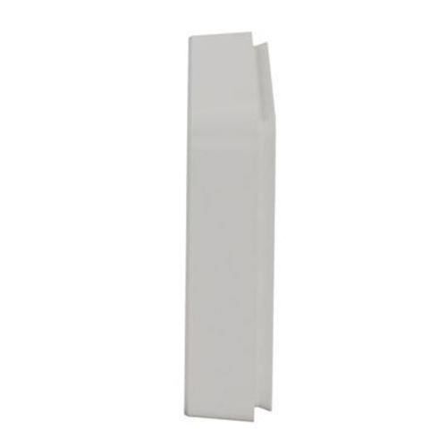 Cadre encastré - schneider - mureva styl - 2 postes - horizontal - blanc ral 9003