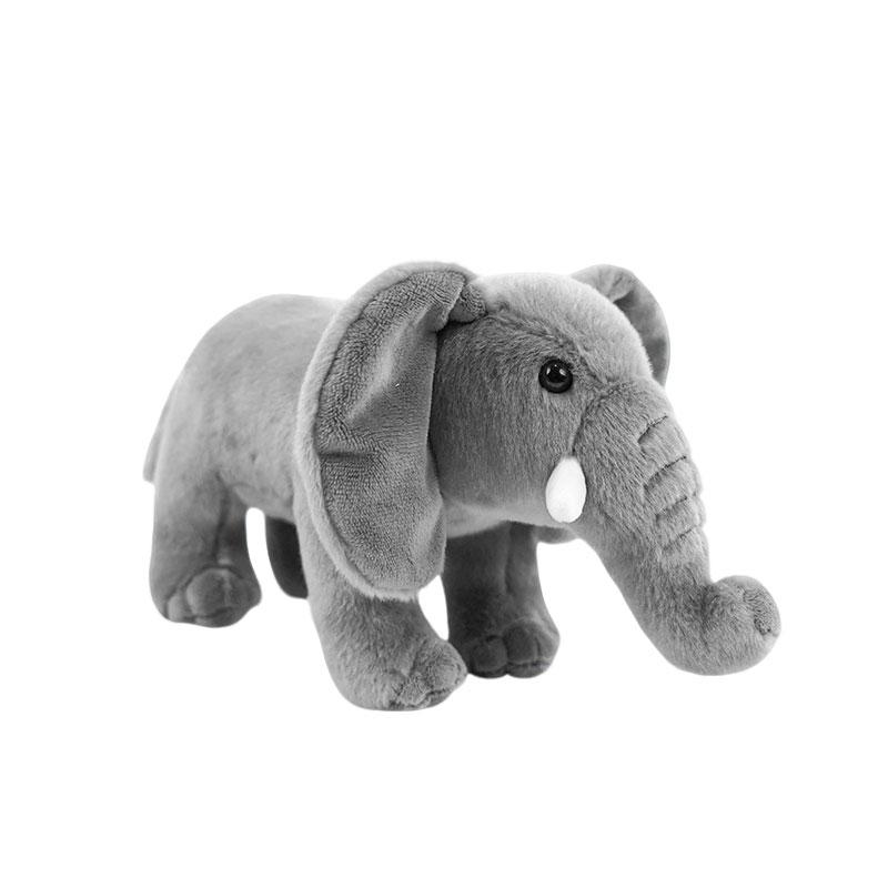 Soft Cute Savanna Animal Plush Toys Elephant Giraffe Zebra Stag Stuffed Dolls Kawaii Home Decor Adorable Gift for Girls And Boys