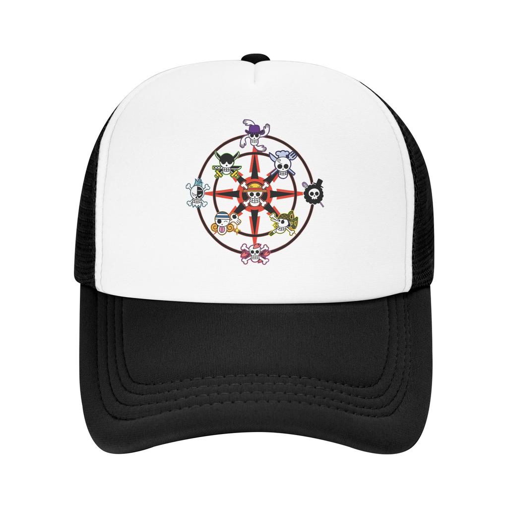 onepieces  Trucker Hats Unisex HipHop Roronoa Zoro Mesh Baseball Caps Summer Adjustable Fishing Hat