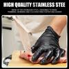 Multifunctional Stainless Steel Rib Film Removal Pliers Peeling Pliers Rib Handling Tools Barbecue Essential Kitchen Tools