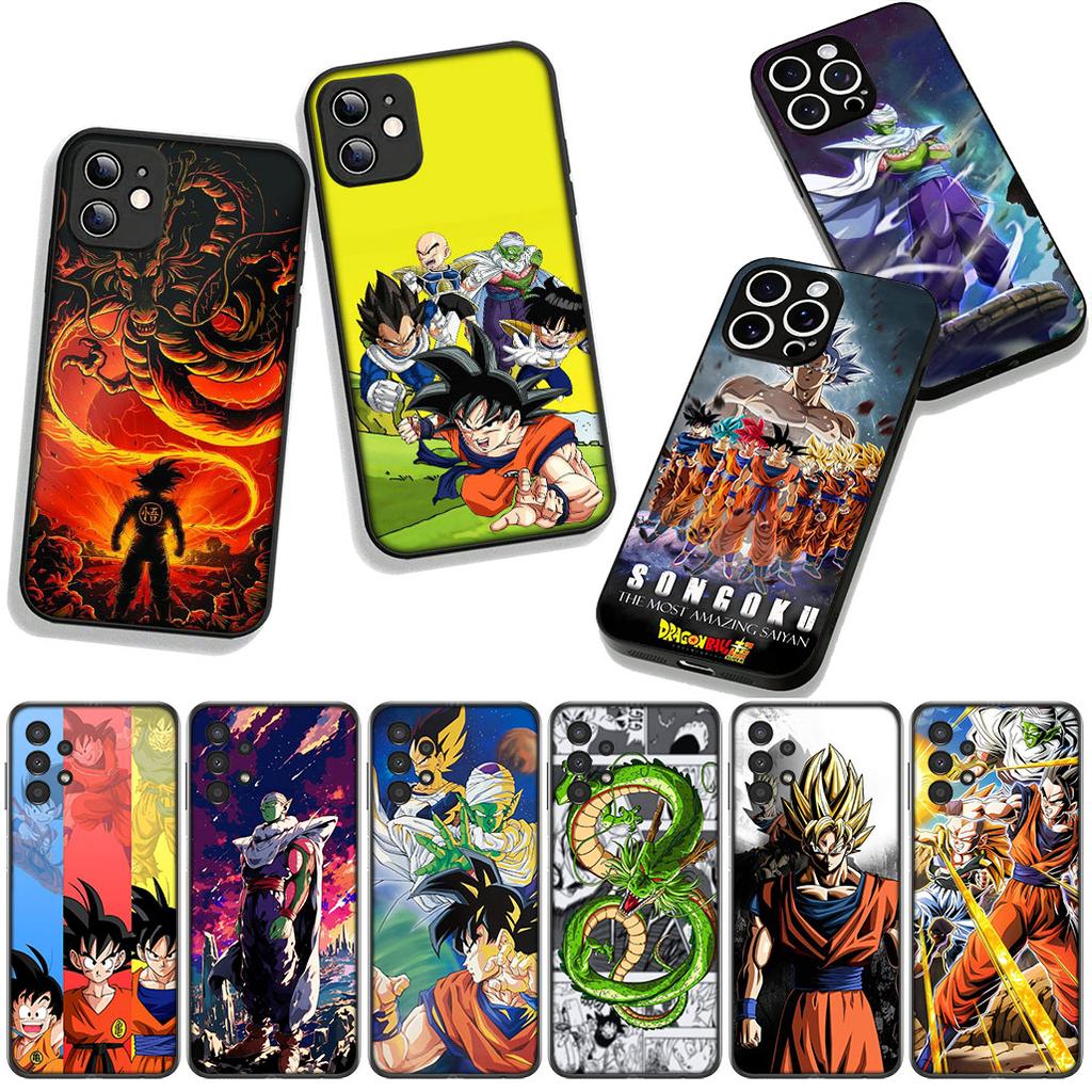 for Samsung Galaxy A36 A17 A26 A07 A35 A54 A53 A13 A33 A34 S8 S9 S20 S21 FE S10 Plus Cover Case Piccolo Dragon Son Gokus Ball z