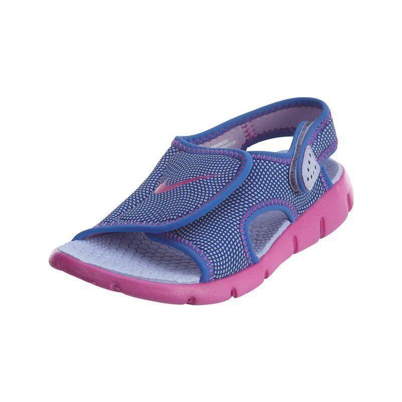 Nike Sunray Adjust 4 Slip Resistant Cushioning Abrasion Resistant Breathable Children's Sandals Purple Kids' 386520-504
