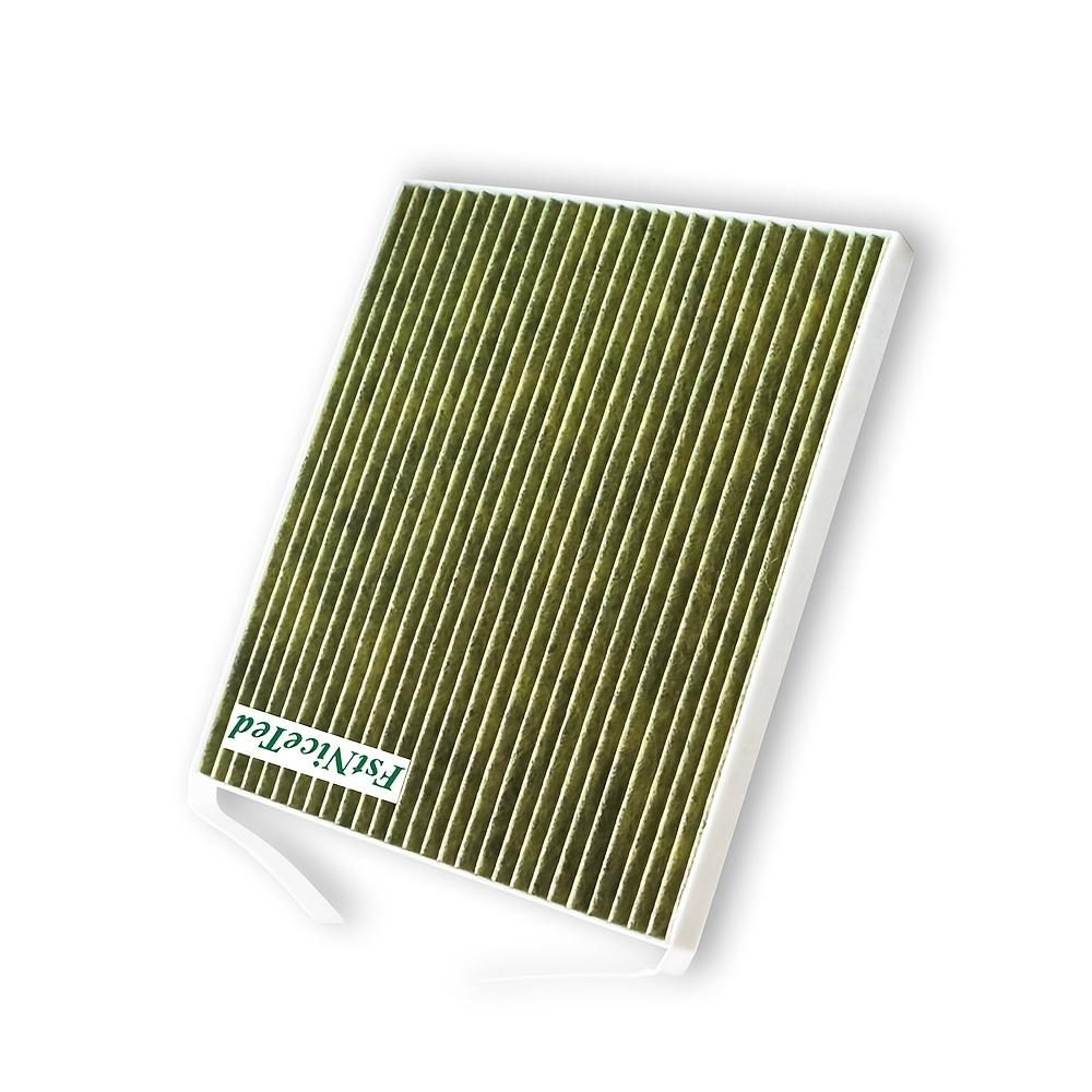 (1 Stück) Aktivkohle-Vlies-Klimaanlagenfilter, gelb, passend für 16 Nissan Teana, ersetzt 27227-2FT1A