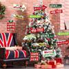 18 PCS Christmas Ornaments For Christmas Tree Decor, Christmas Tree Ornaments For Xmas Party Supplies