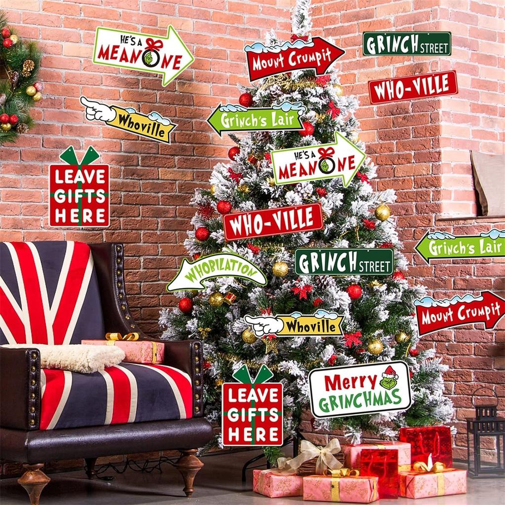 18 PCS Christmas Ornaments For Christmas Tree Decor, Christmas Tree Ornaments For Xmas Party Supplies