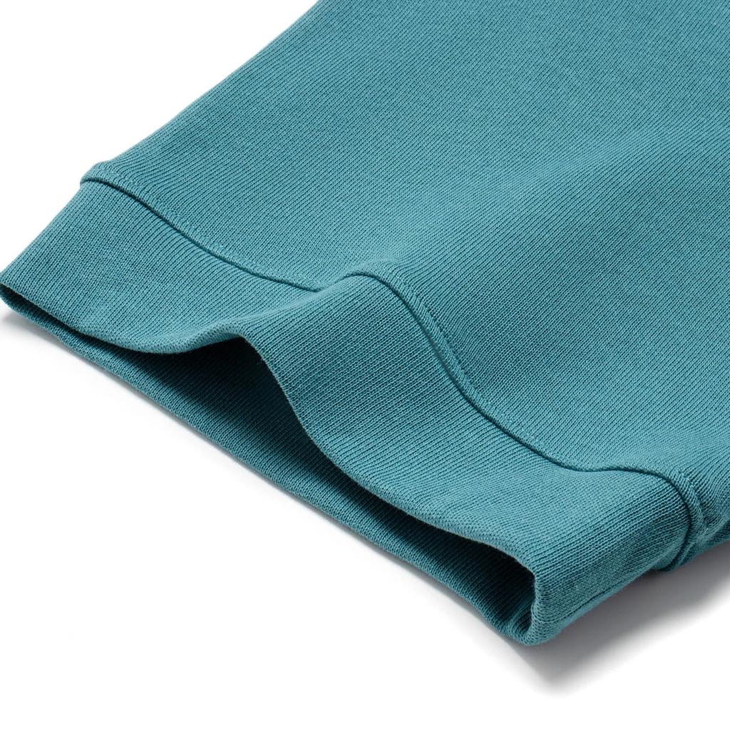 Li Ning X Jackie Chan Collaboration Kung Fu Series Solid Color Loose Short Sleeve T-Shirt Unisex Tops Dark-Water-Green AHST621-2