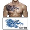 Waterproof Herbal Semi-Permanent Flower & Wings Sleeve Tattoo Sticker