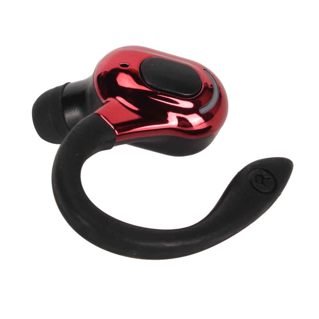   5.2 Headset HiFi Stereo Sound HD Calls Noise Reduction IPX4 Waterproof Wireless   Earpiece Single Ear