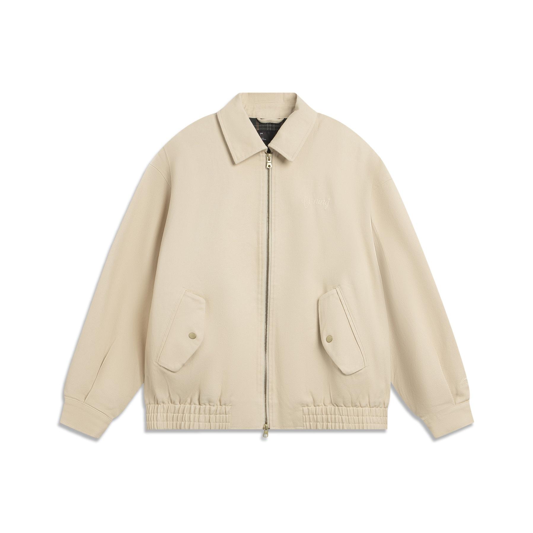 

Li-Ning Свободного кроя вышитая куртка Женские куртки AJDV286-4 XS