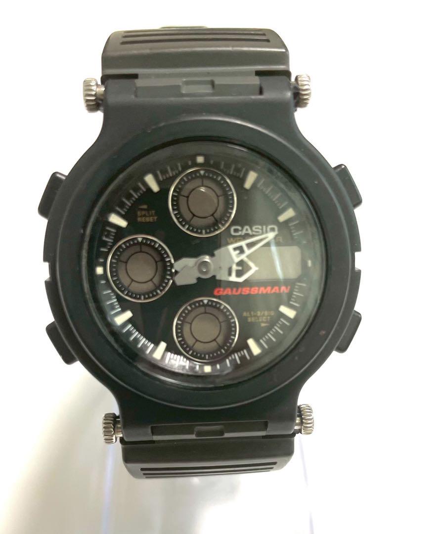 

[USED] CASIO GAUSSMAN Digital Watch Black