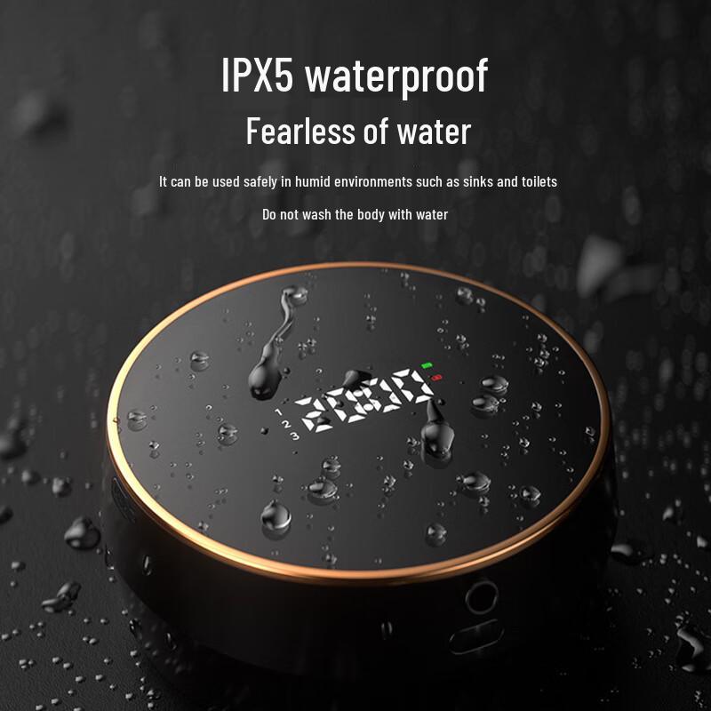 G LUXOME Dispenser Automatico da Parete a Infrarossi per Sapone e Disinfettante Spina CN (adattatore incluso)