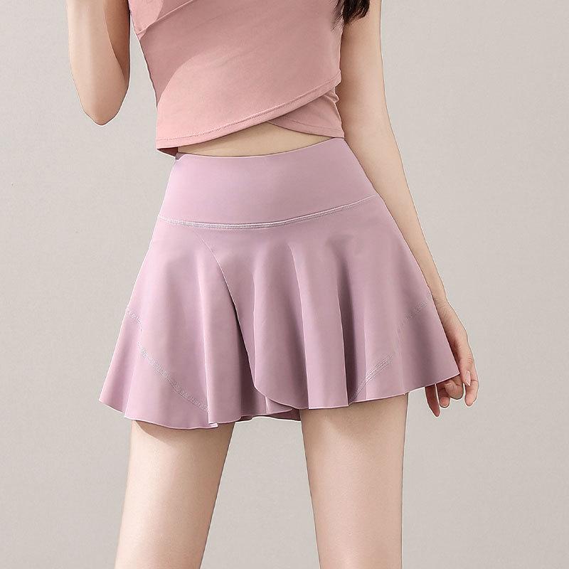 2025 Women's Petite Summer Sportswear Set: Tennis, Badminton, Yoga Fashion with Skirt