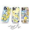 European Amalfi Coast Lemon Phone Case For iPhone 17,16,15,14,13,12,11 Pro,Max,Plus,X,XS,XR,SE4,E Mini Transparent Soft Cover