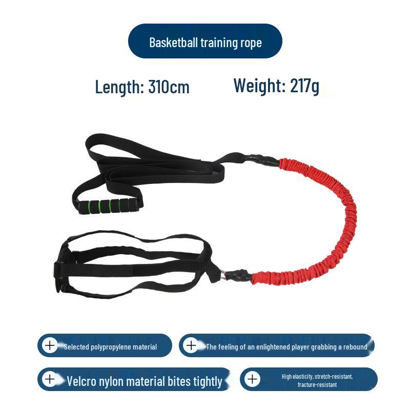 Rebound Training Rope with Backboard for Basketball Camps - Specialized Auxiliary Training Equipment