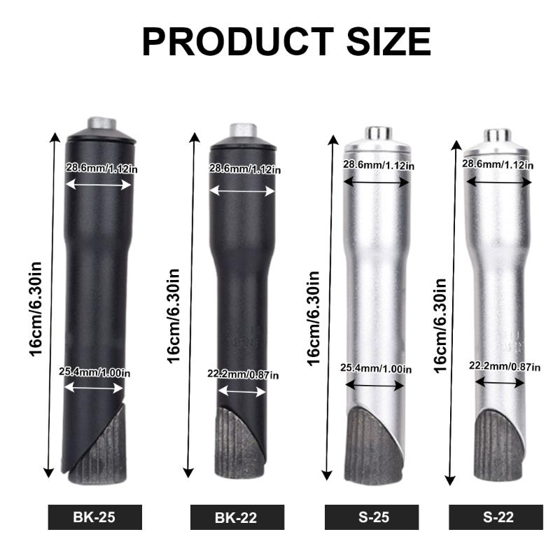 Mountain Bike Handlebar Raise Adapter Aluminum Alloy Bicycles Fork Extension Adapter Road Bike Stem Risers Cycling Part