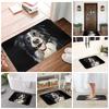 Border Collie Non-slip Doormat Floor Mat Cushion Carpet Rug for Kitchen Entrance Home Living room Footpad Mats