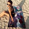 Girl Game M-morrigan Aensland Microfiber Beach Towel Absorbent Quick Dry Soft Yoga Swimming Resort Mountain Climbing Towel