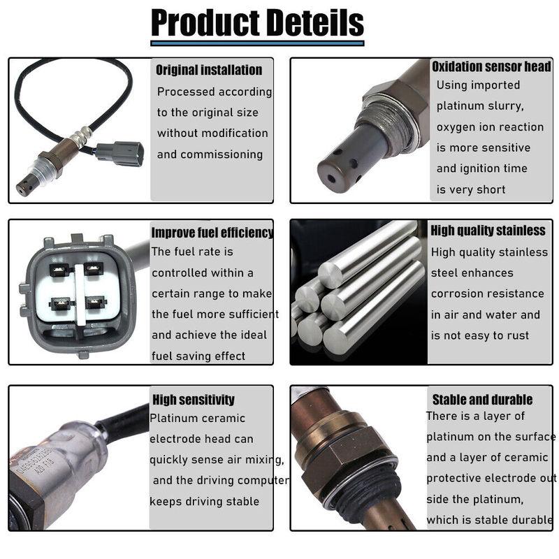 RIGHTPARTS 89467-42040 234-9044 Upstream Car O2 Oxygen Sensor For Toyota RAV4 2000-2005 Lambda Sensor For Toyota RAV4 8946742040