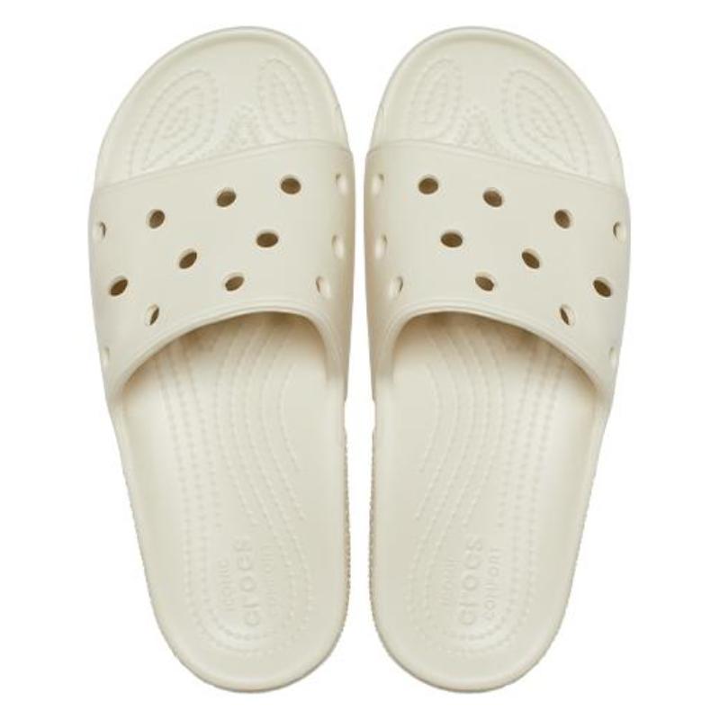 Crocs Classic Flat Sandals Unisex White