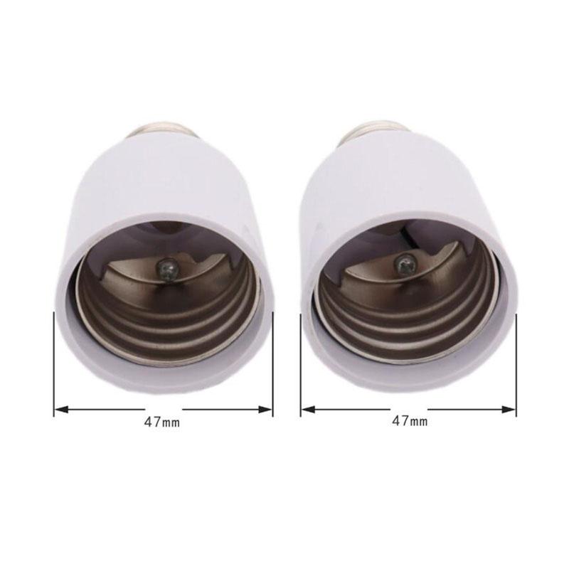 E27 To E40 Base Power Adapter Holder Led Lamp Bulb Socket LED CFL Halogen Lights Lamp Adapter Converter