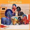 Lunar New Year Lucky Horse Plushie With Necklace And Tassel Decorations For Festival Decor