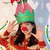 Christmas Tree Hat with Cute Santa Legs - Festive Headwear for Men & Women, Perfect Christmas Gift & Photo Prop