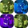 3d Characters Usb Night Light Touch Change Color Seven Colors Lamp Table