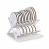 Double Layer Kitchen Dish Rack Foldable No Installation Drainage Storage Utensil Organizer