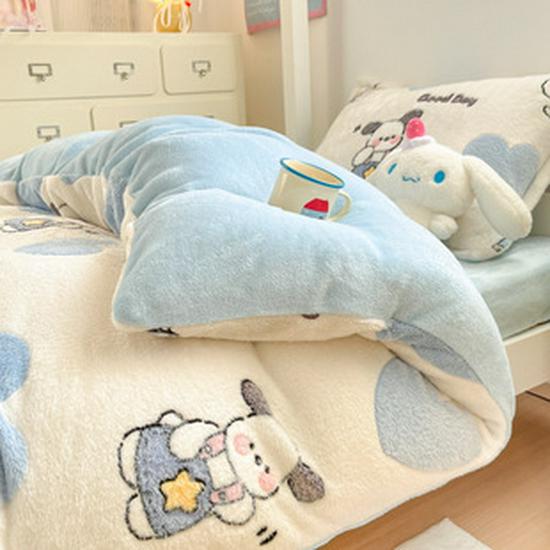A-Class All-Cotton Gauze Summer Quilt & Blanket for Airplane, Sofa, or Office Nap