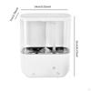 Automatic Soap Dispenser Touchless Hand Rechargeable Sturdy Wall Mounted 2 Chamber