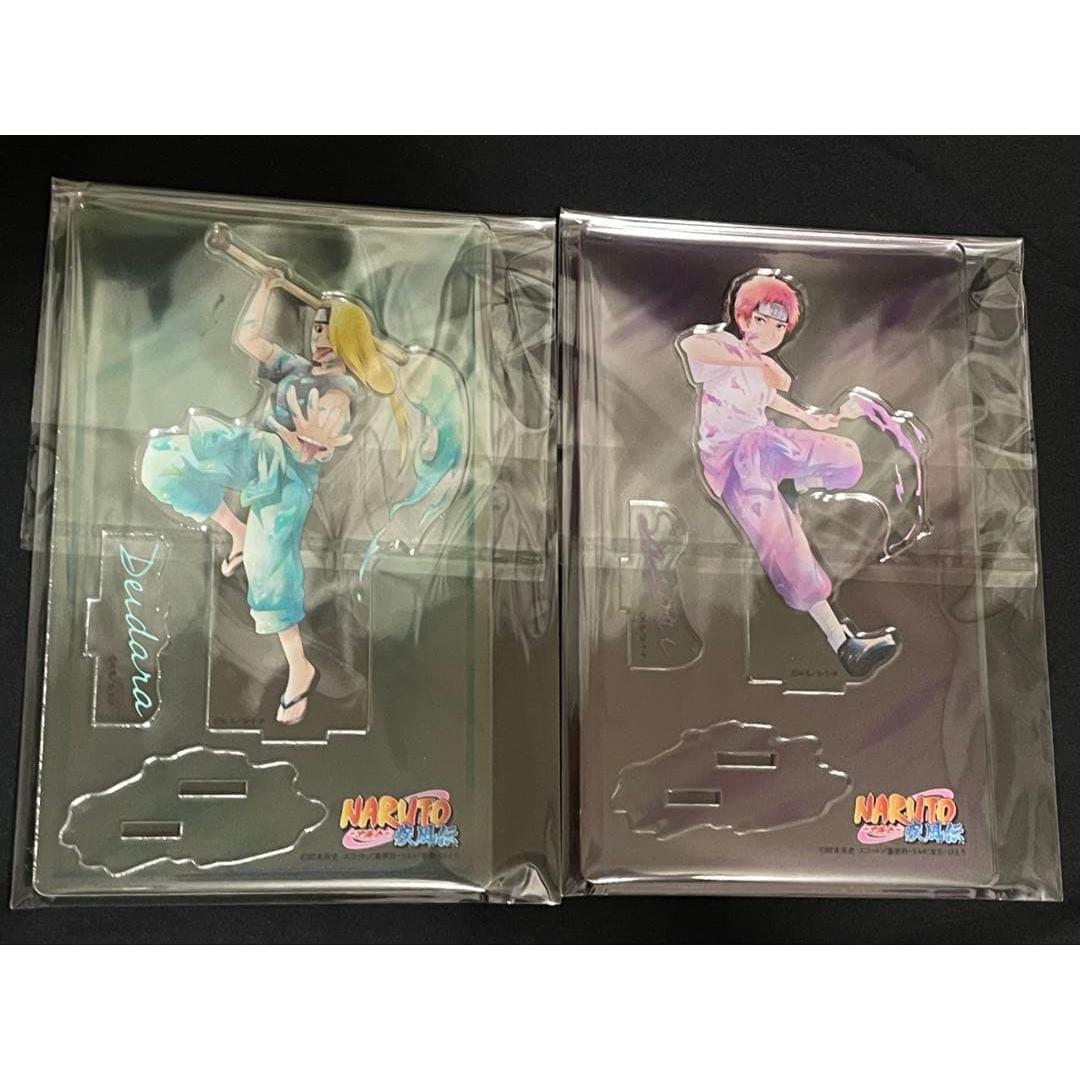 Used NARUTO Shippuden Paint Acrylic Stand Deidara Sasori