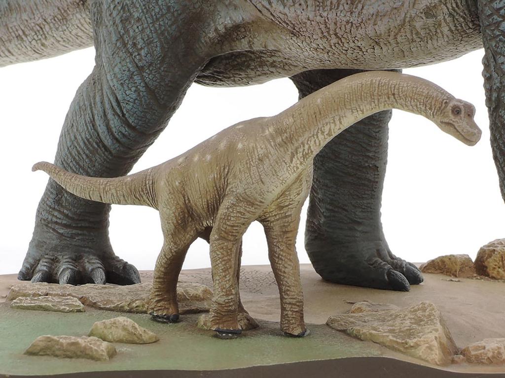 Tamiya 1/35 Dinosaur World Series No. 06 Brachiosaurus Diorama Set Plastic Model 60106
