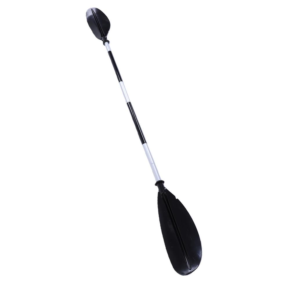 Kayak Paddle with Aluminum Shaft and PP Blades 7.2FT 4 Section Dual End Kayak Oar for Kayaking Canoeing Boating Black