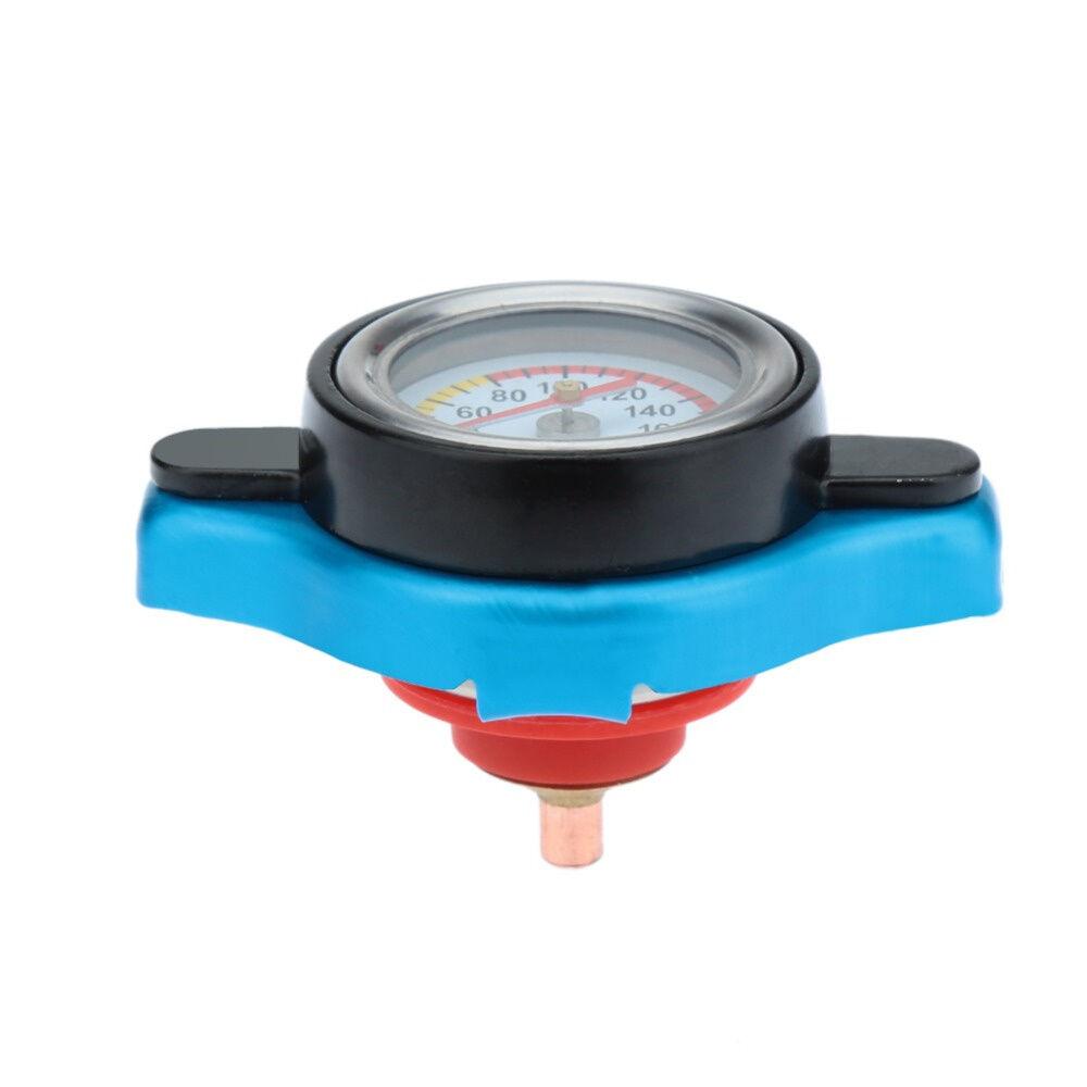 Professional Small Head Car Thermost Radiator Cap Cover + Water Temp Gauge Meter