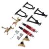 Front Suspension Arm Kit High Strength Enhanced Stability Comfort Upper and Lower Swingarm and