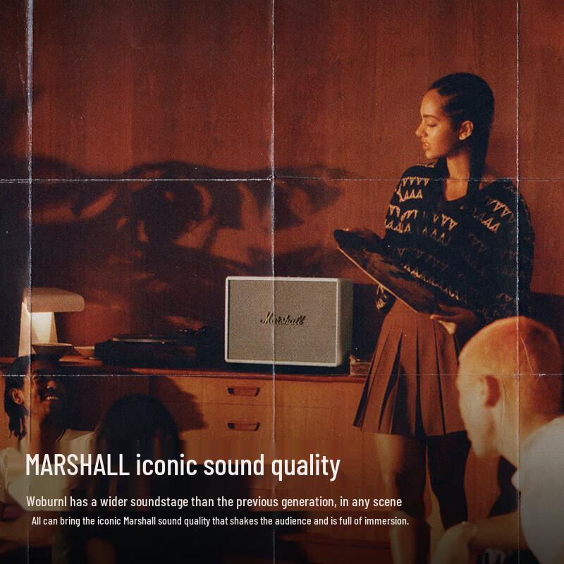 Marshall Woburn III Wireless Bluetooth Speaker