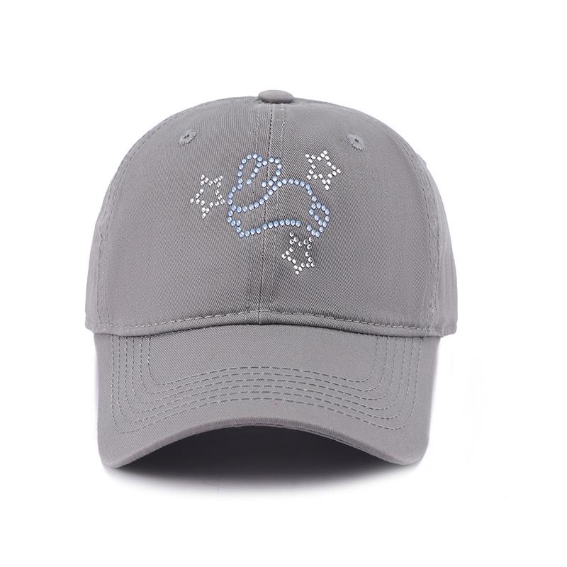 Baseball Cap For Women Wide Brim Big Head Cartoon Snapback Summer Hats For Women Sunshade Dad Hat Female New Casual