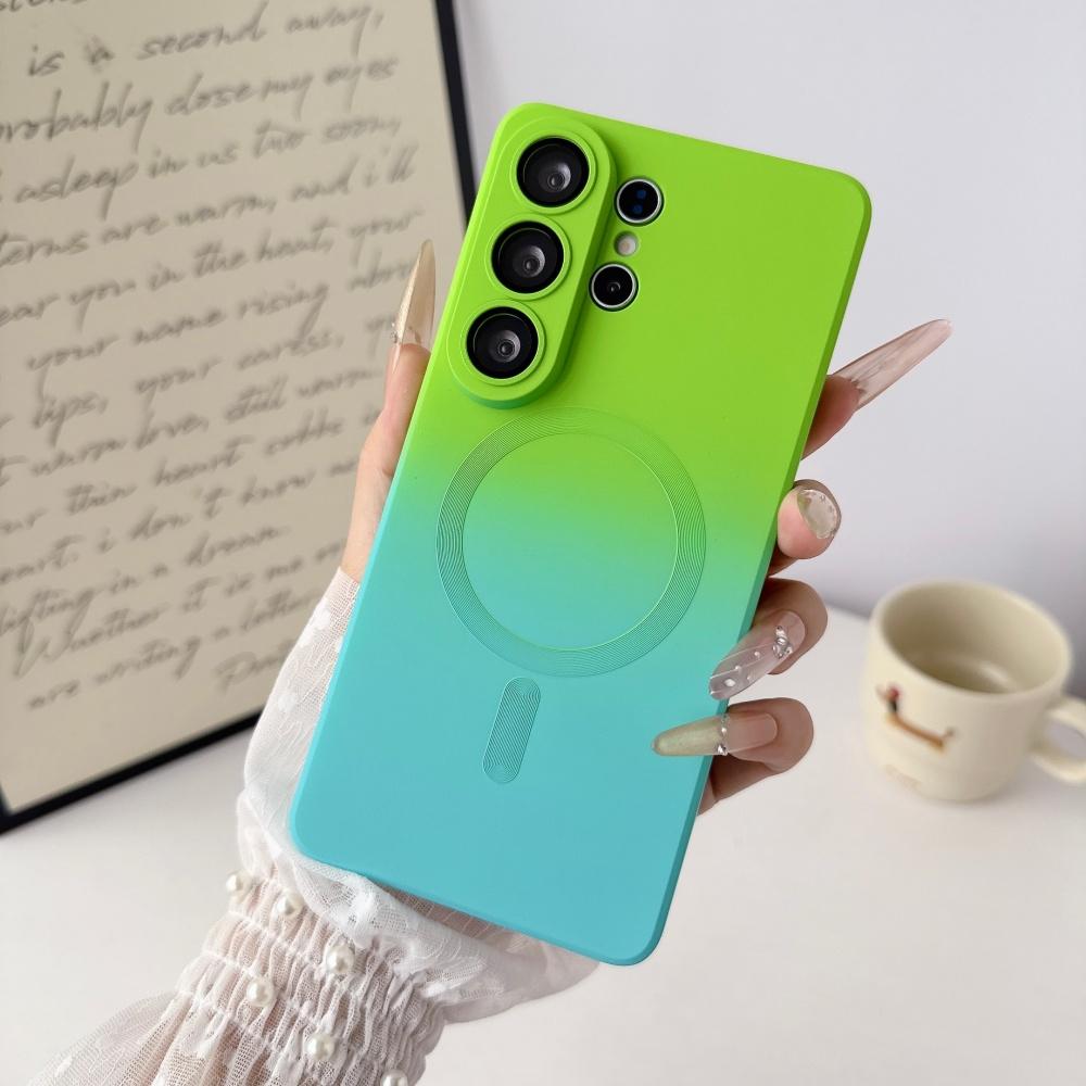 Gradient Color For Samsung Galaxy S26 Ultra Case Magnetic Circle Protection Protector Mobile Phone Case Cover