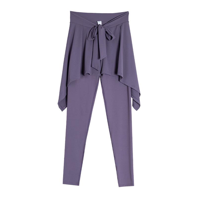 

Женские брюки-юбка для йоги больших размеров: Спортивная одежда высокого класса, защищающая от обнажения, для осени 2XL