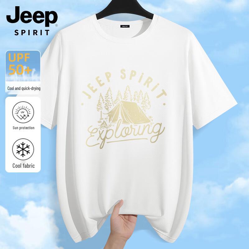 JEEP SPIRIT Men s Quick-Dry Ice Feel T-Shirt XL