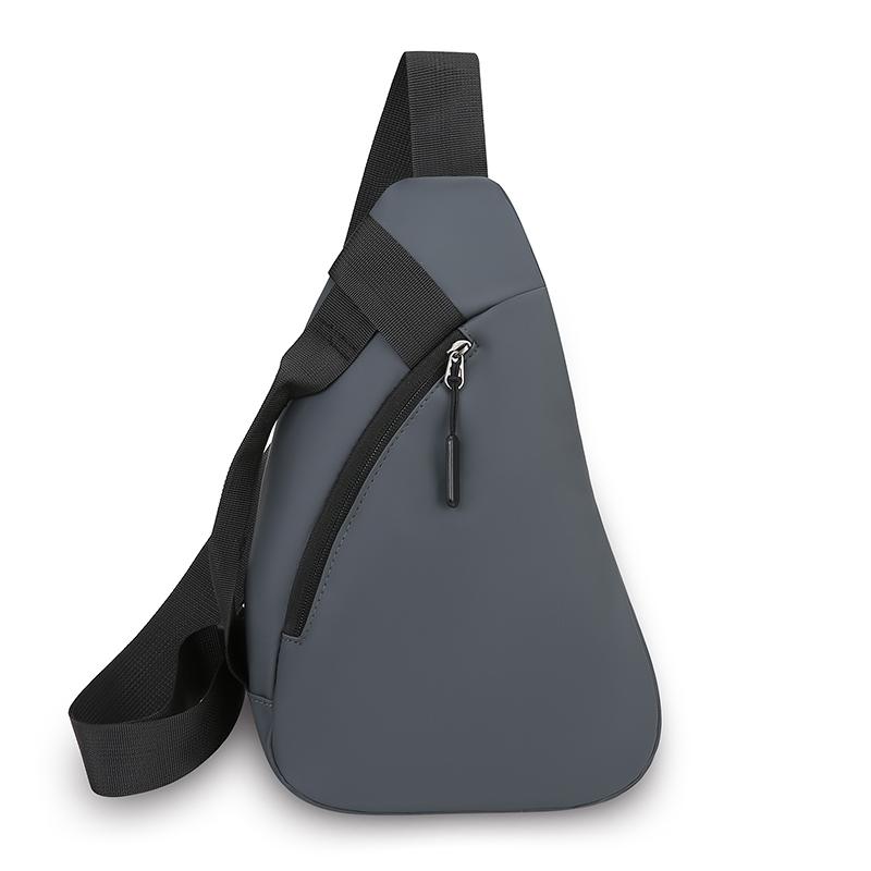 Unisex Crossbody Bag Adjustable Zip Casual Sling Shoulder Flap Bags Large Capacity Chest Bag Phone Bag