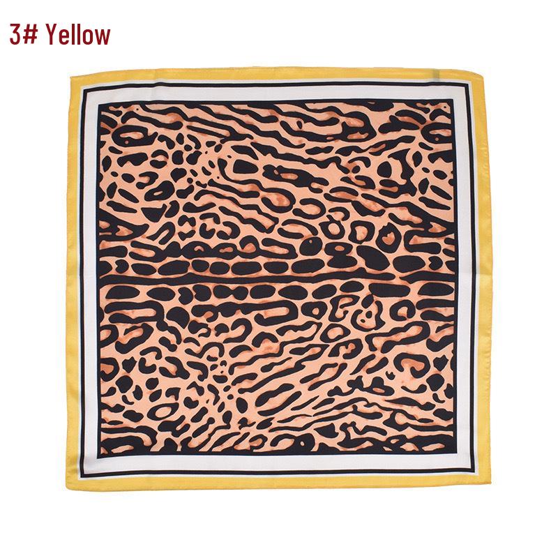 High-End Retro Korean-Style Silk Square Scarf: Versatile Fashion Accessory for Women