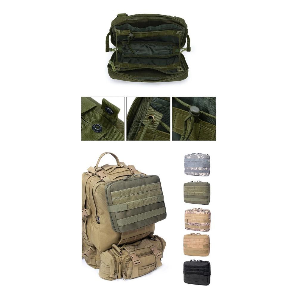 Tactical Molle Pouch Military Medical EDC EMT First Aid Bag Emergency Pack 1000D Nylon Hunting Hiking Belt Bags Waterproof
