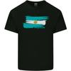 Argentina Football Distressed Flag Kids T-Shirt Childrens