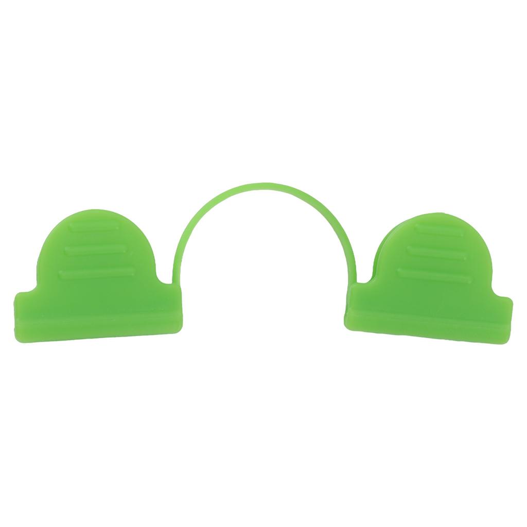 100PCS Greenhouse Arch Frame Double Head Plastic Clip Heating Press Film Clip Clamp 4mm