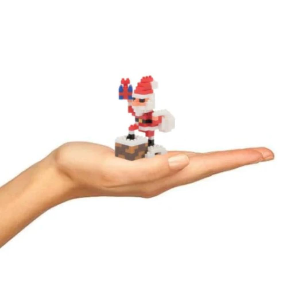 Nanoblock Nanoblock Moș Crăciun (șemineu) NBC_127