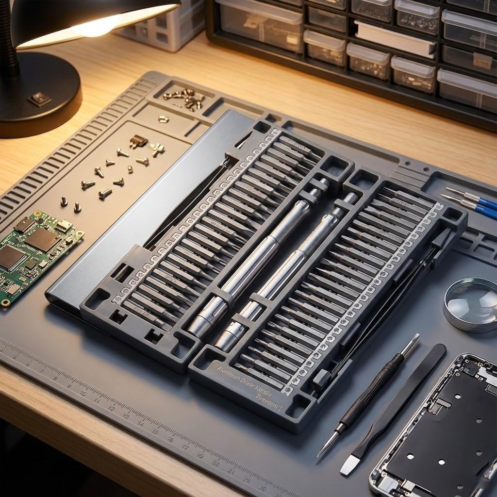 

Магнитный набор отверток 50 в 1 Pentalobe Y-образные Torx Крестовые для ремонта мобильных телефонов ПК Часов Набор ручных инструментов