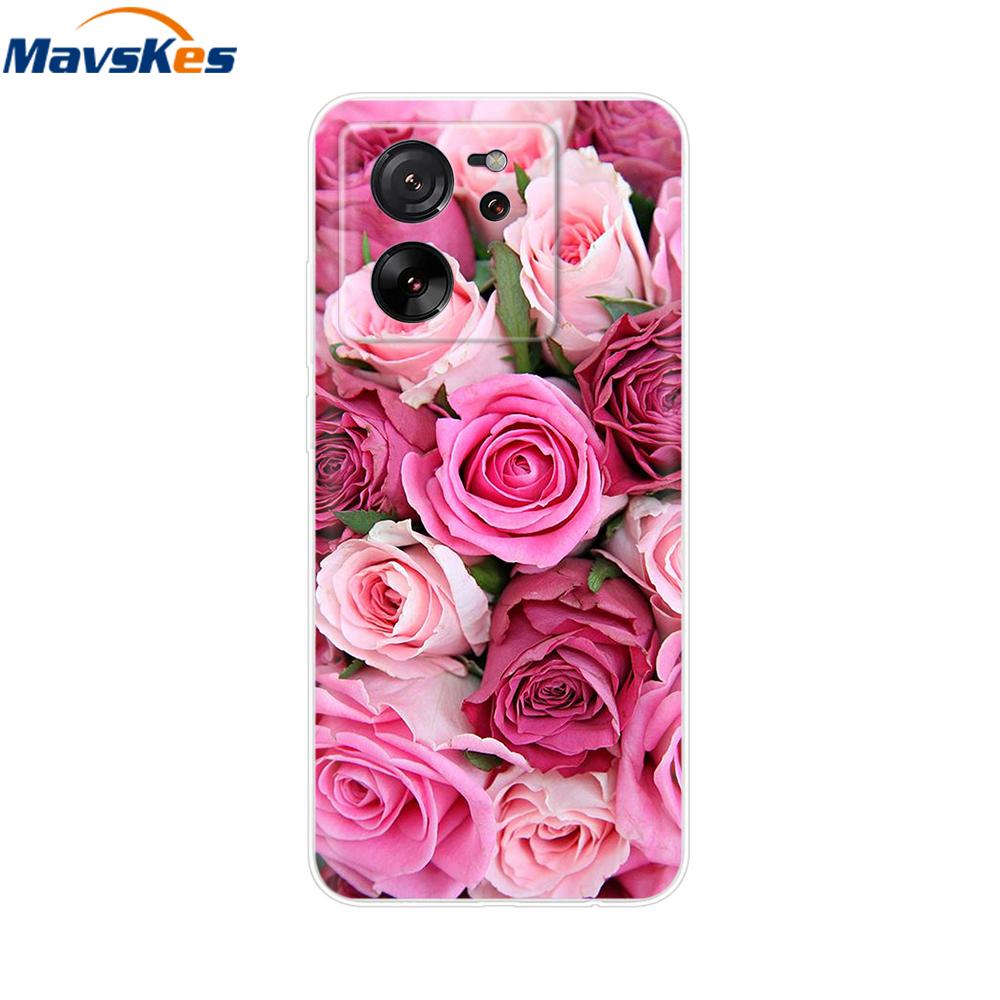 Clear Silicone Case For Xiaomi 13T Pro Back Cover For Xiaomi 13T Case Soft TPU Bumper Protective Phone Cases Mi13T Fundas Coque