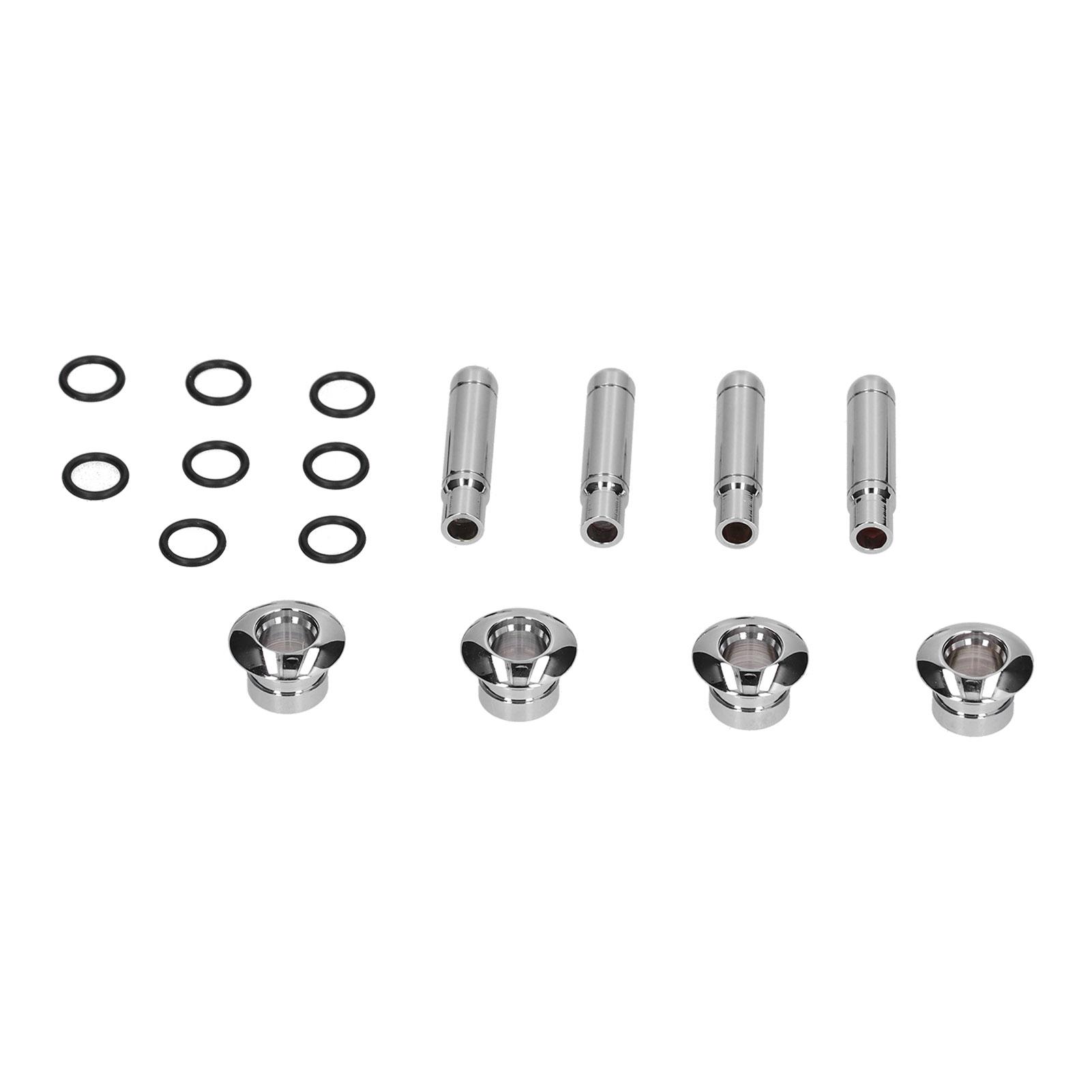 

8pcs Car Door Lock Pin with Cover ABS Chrome Replacement for Chevrolet TRAX Cruze Malibu